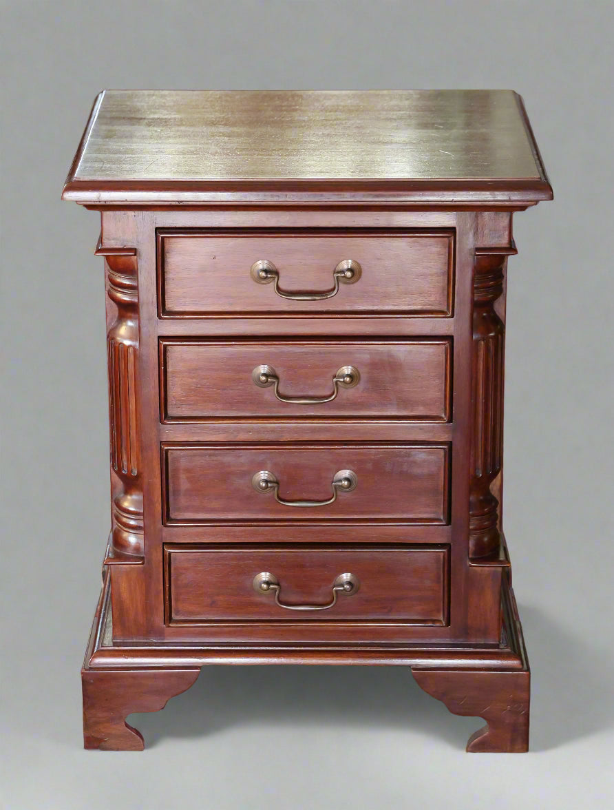 Mahogany Pedestal