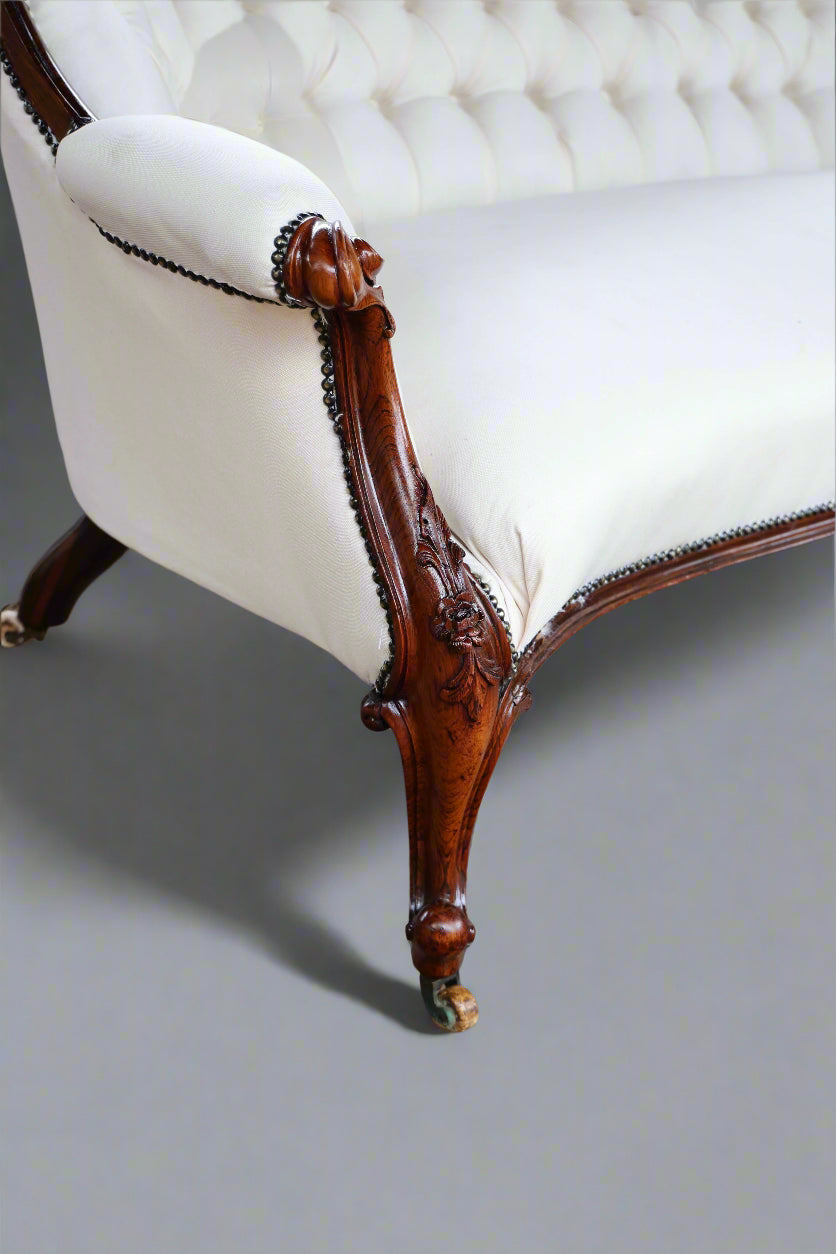 Victorian rosewood Settee Sofa