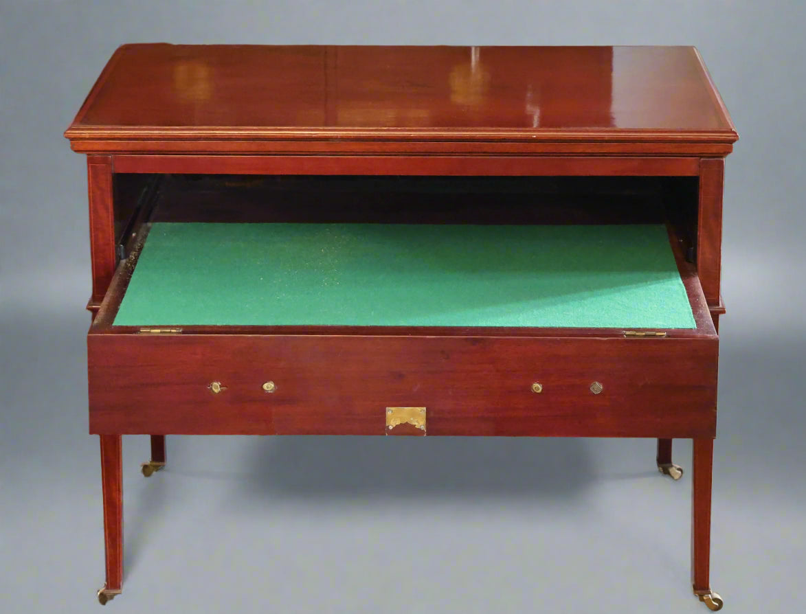 An Edwardian inlaid mahogany Card Table