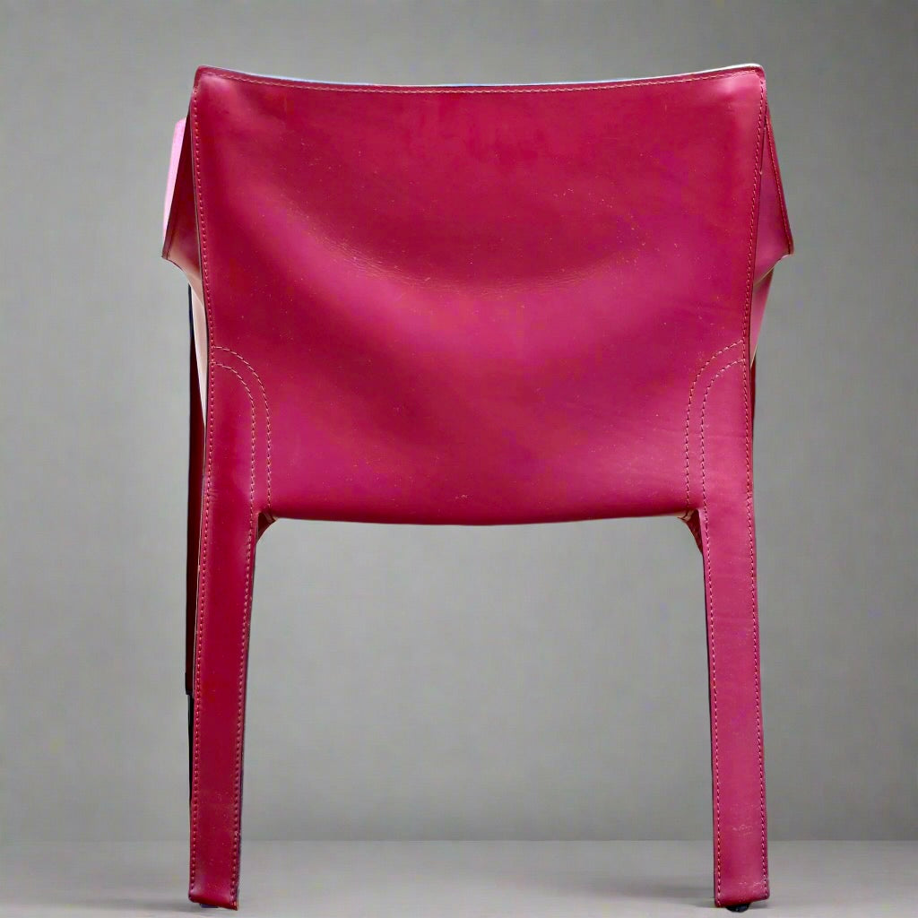 Set of six CAB 412's and two CAB 413's Dining Chairs - designed by Mario BELLINI for Cassina, Mid 1980's