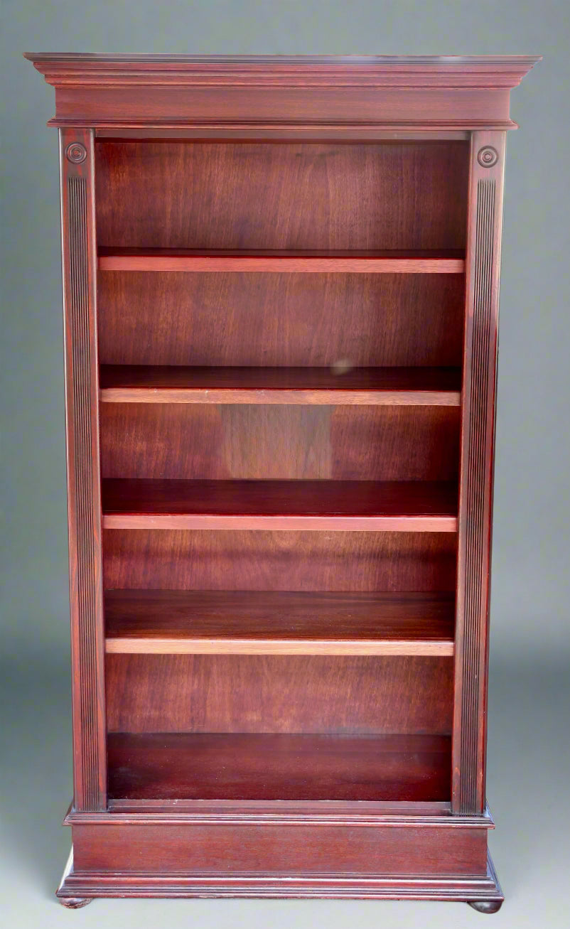 Mahogany Bookshelf
