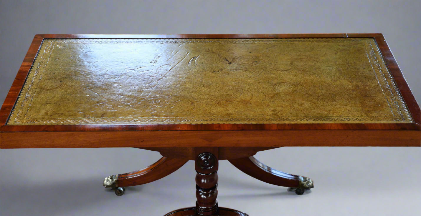 Regency mahogany Coffee Table (Converted)