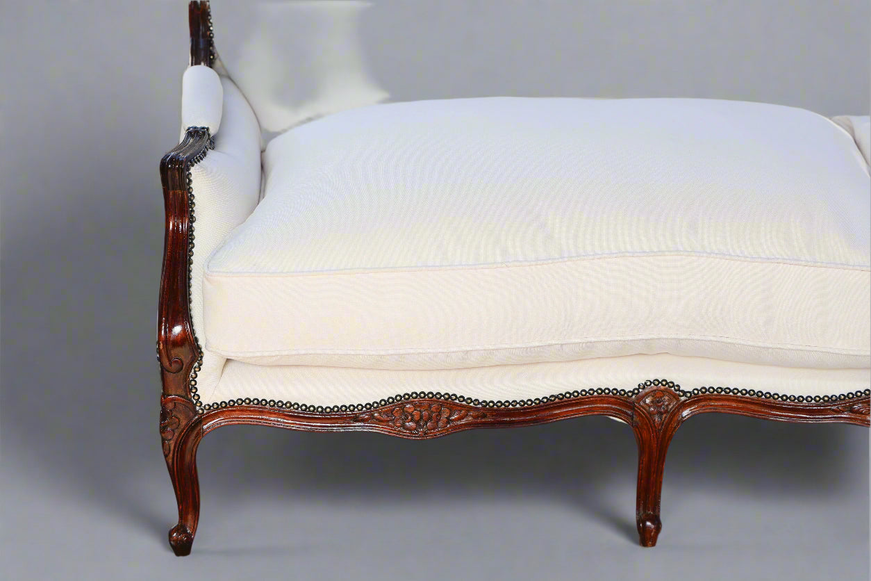 Louis XV style beechwood Settee