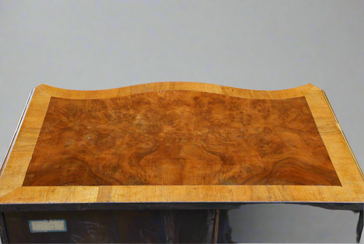 Edwardian mahogany & walnut Batchelor's Chest of Drawers