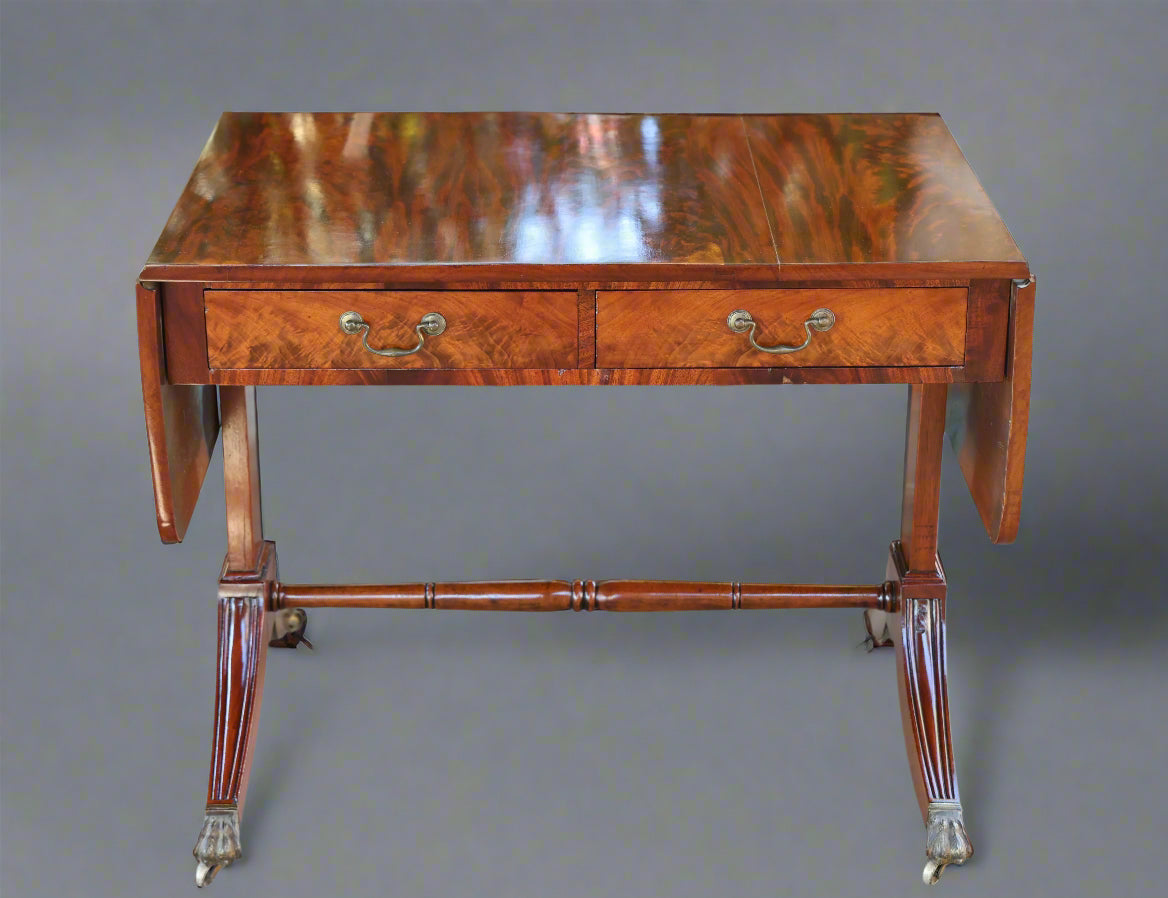 Regency style mahogany Sofa Table