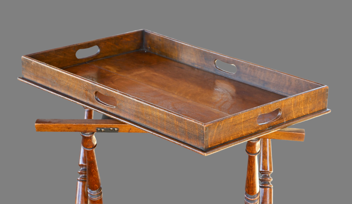 Victorian oak Butler’s Tray.
