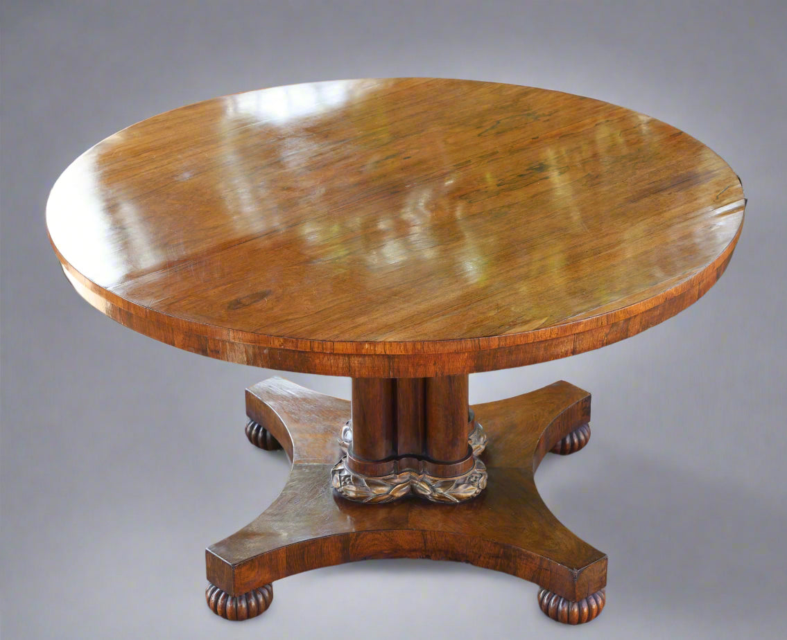 William IV Rosewood Centre Table