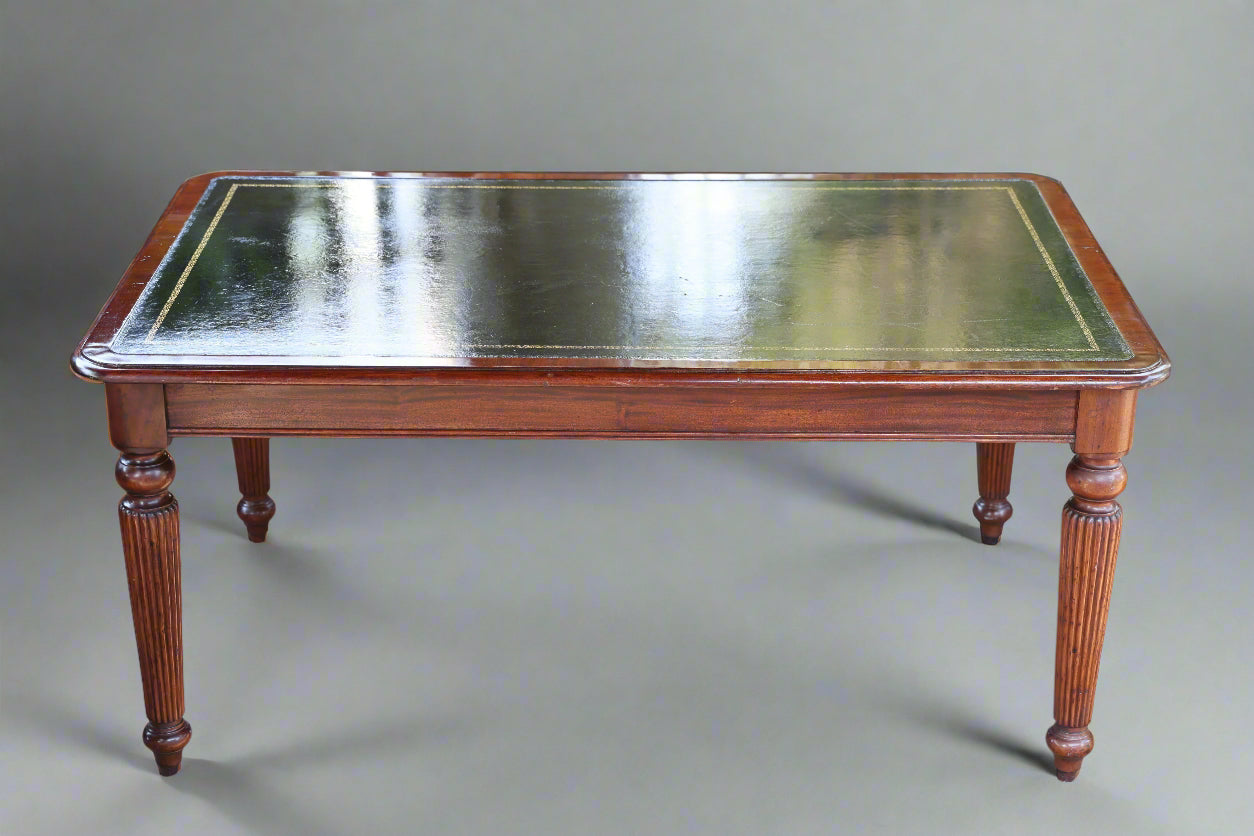 Victorian style Mahogany Library/Writing Table
