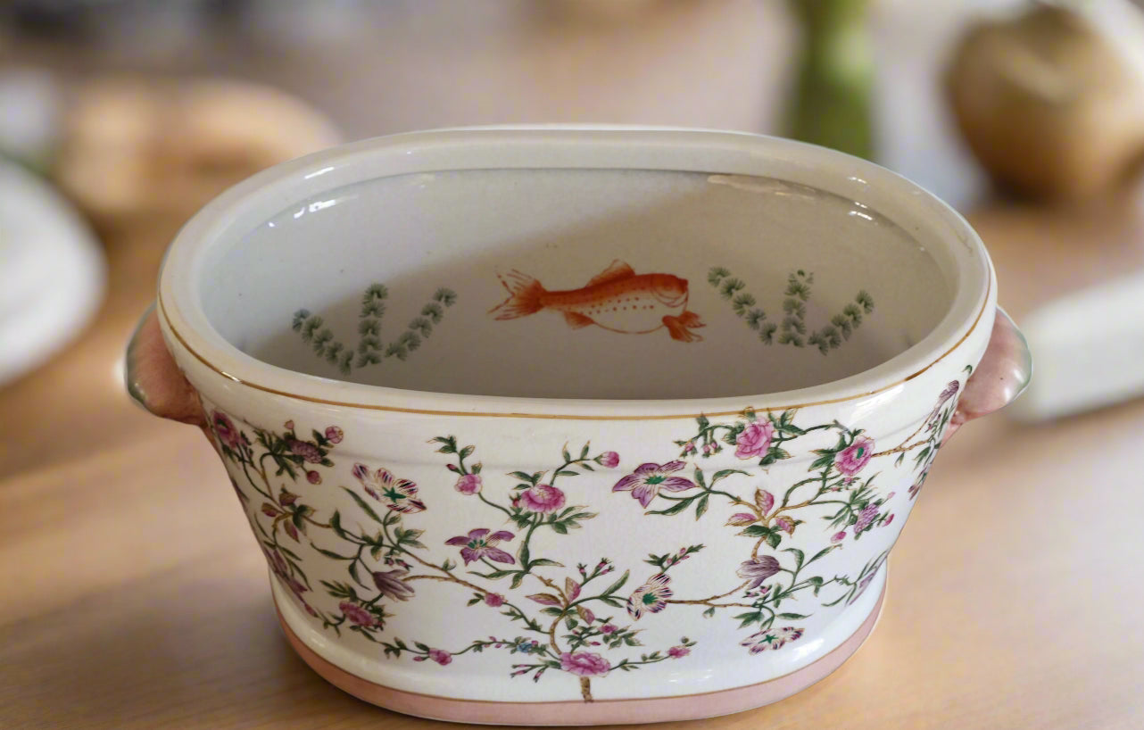 Oriental style Jardiniere/Foot Bath