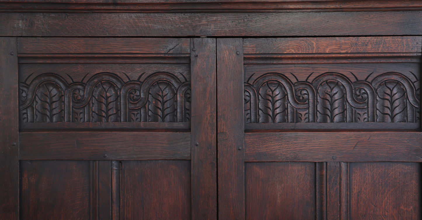 19th Century oak Country Cupboard