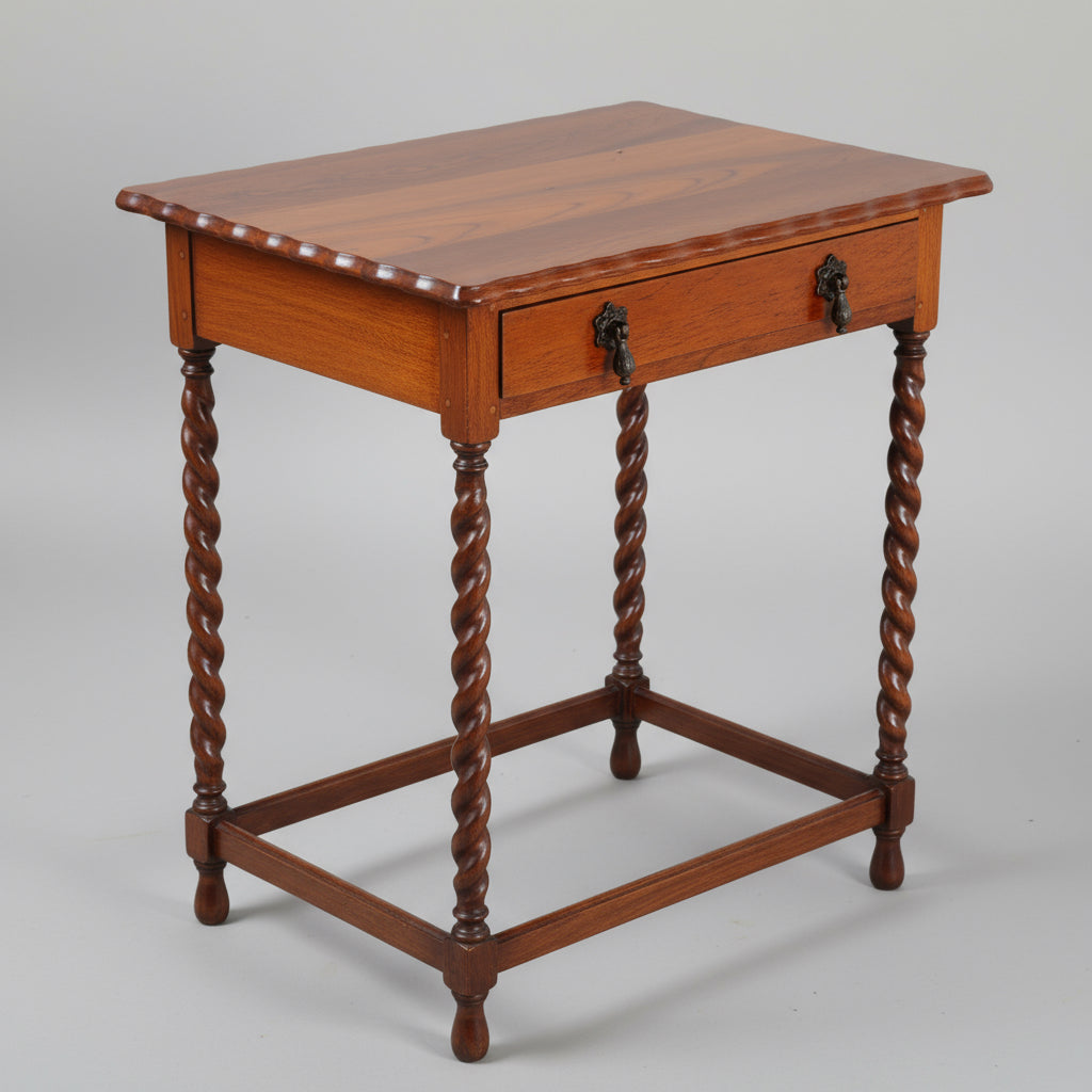 1920's Teak Occasional Table
