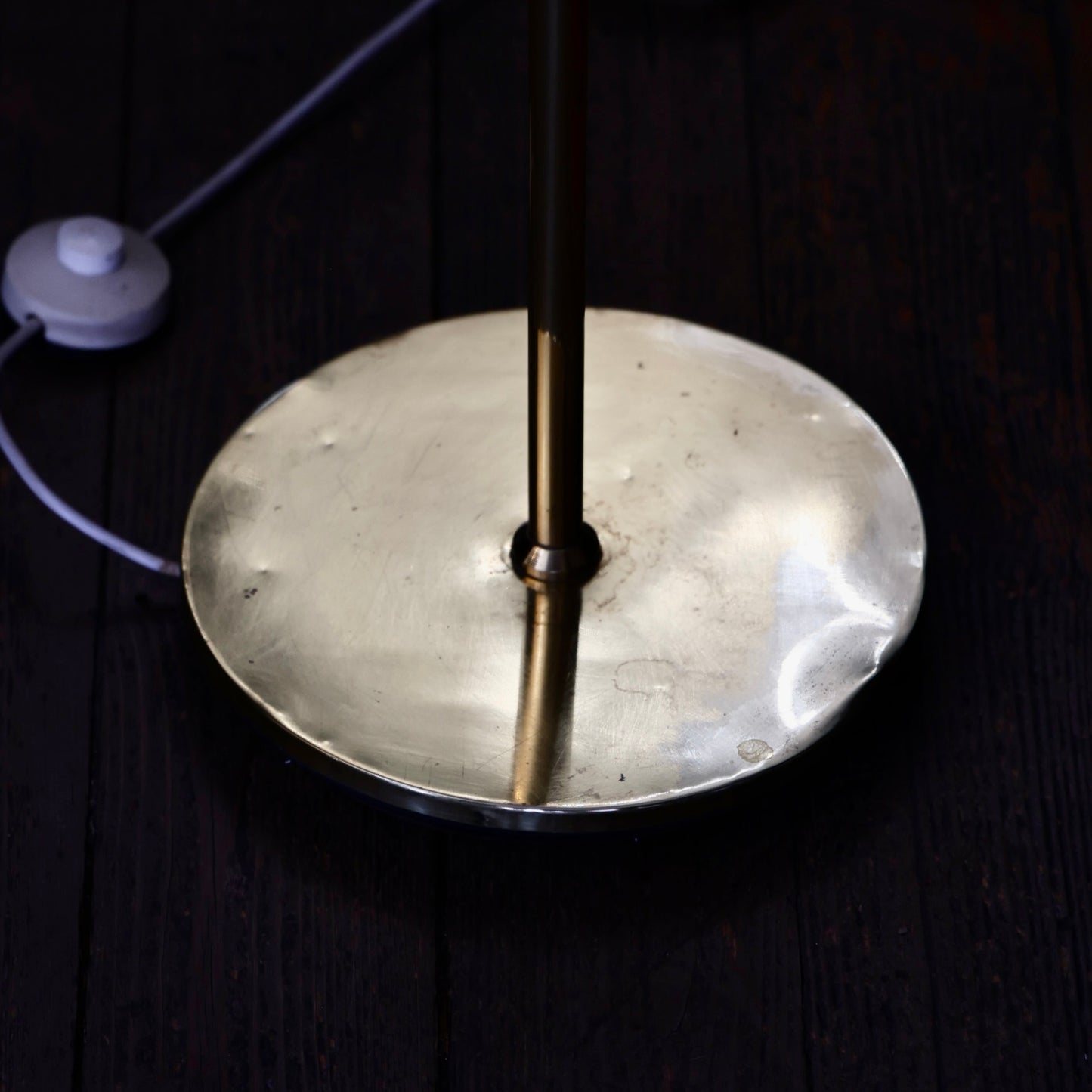 Mid to late 20th Century Brass Floor Lamp
