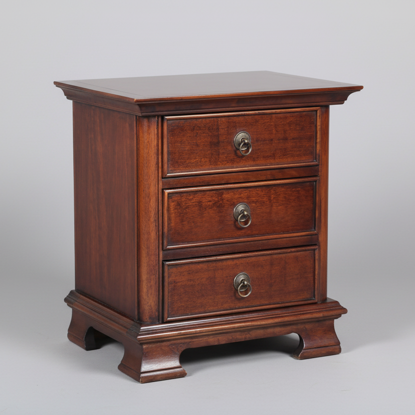 Pair of mahogany Bedside Pedestals