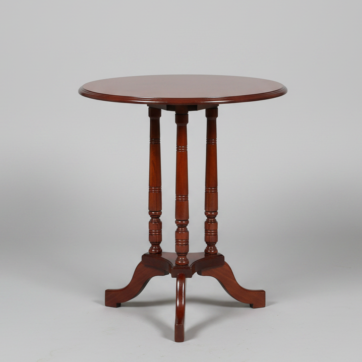 Circular mahogany Lamp Table