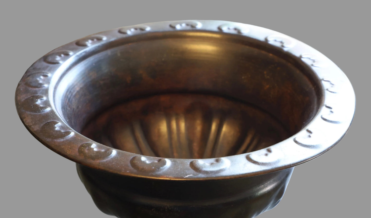 Bronzed metal Bowl