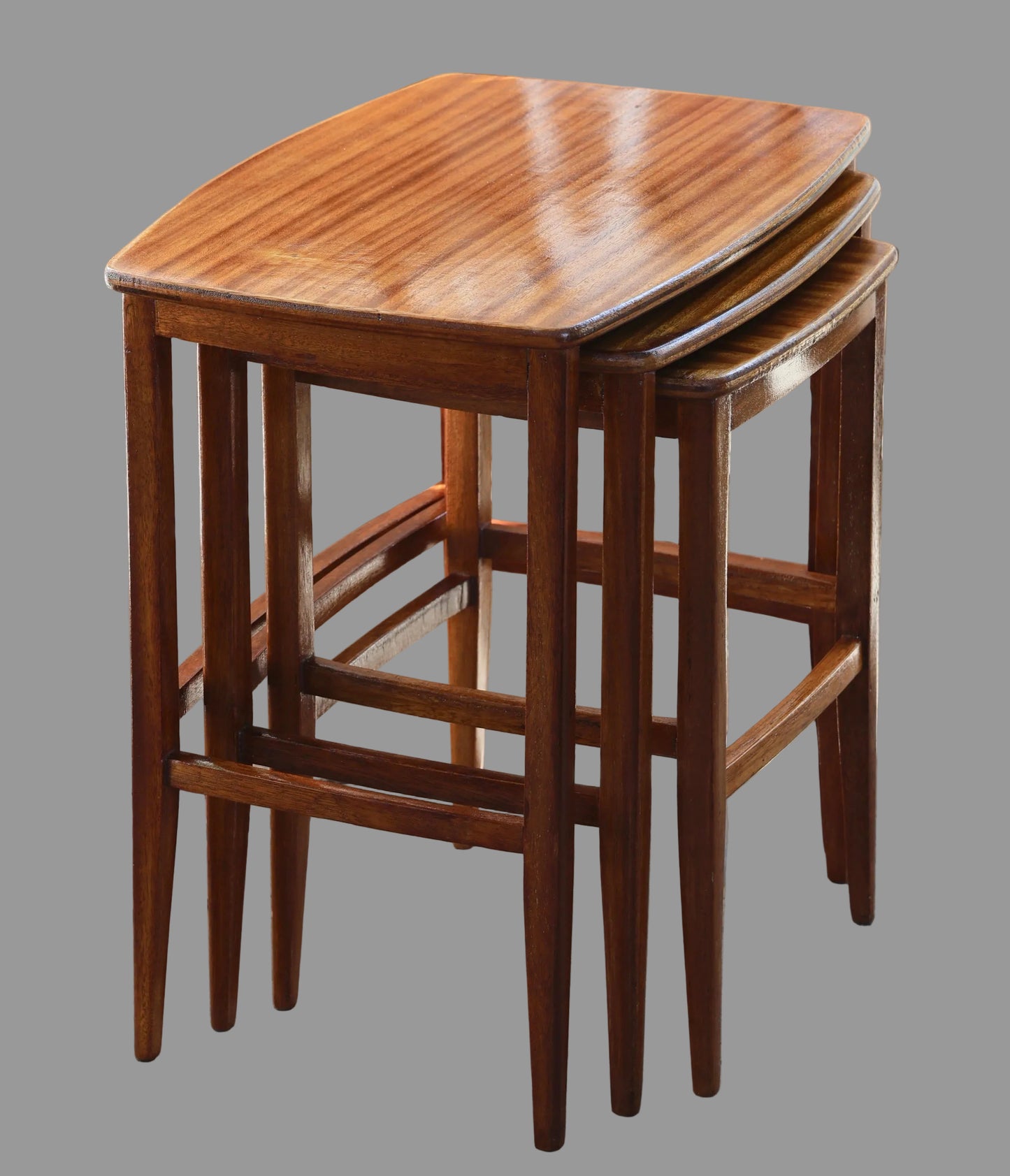 Vintage mahogany Nest of Tables