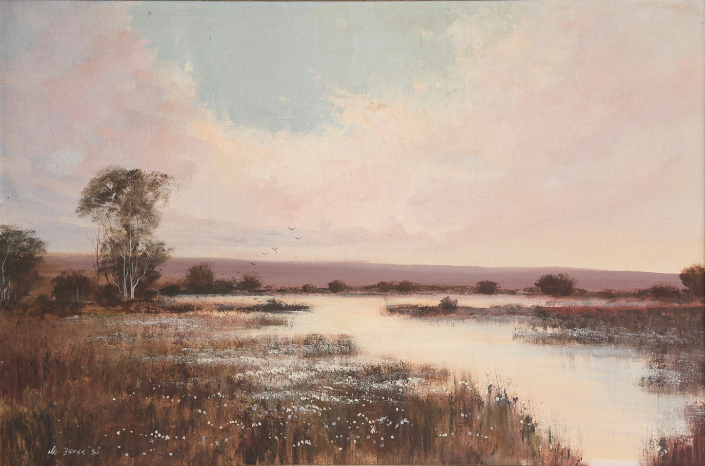 Melvin Arthur BRIGG (1950) - oil on board - Landscape - Signed
