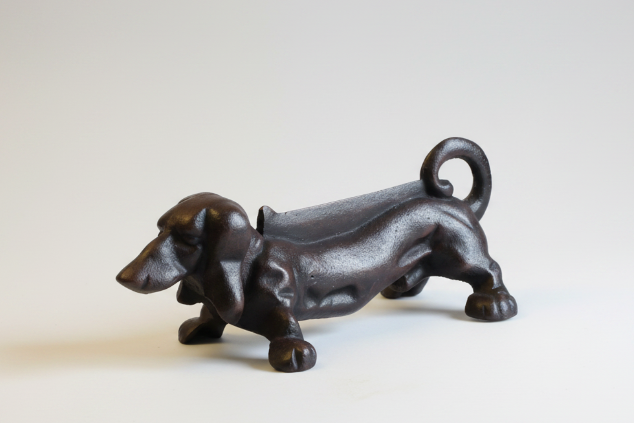 Cast iron Dachshund Foot Scraper