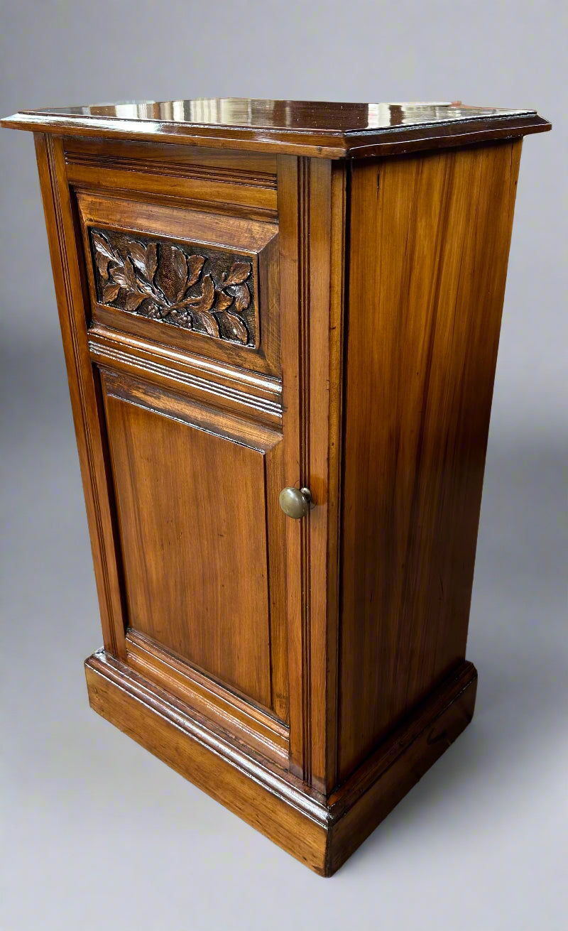 Edwardian Beechwood Pedestal