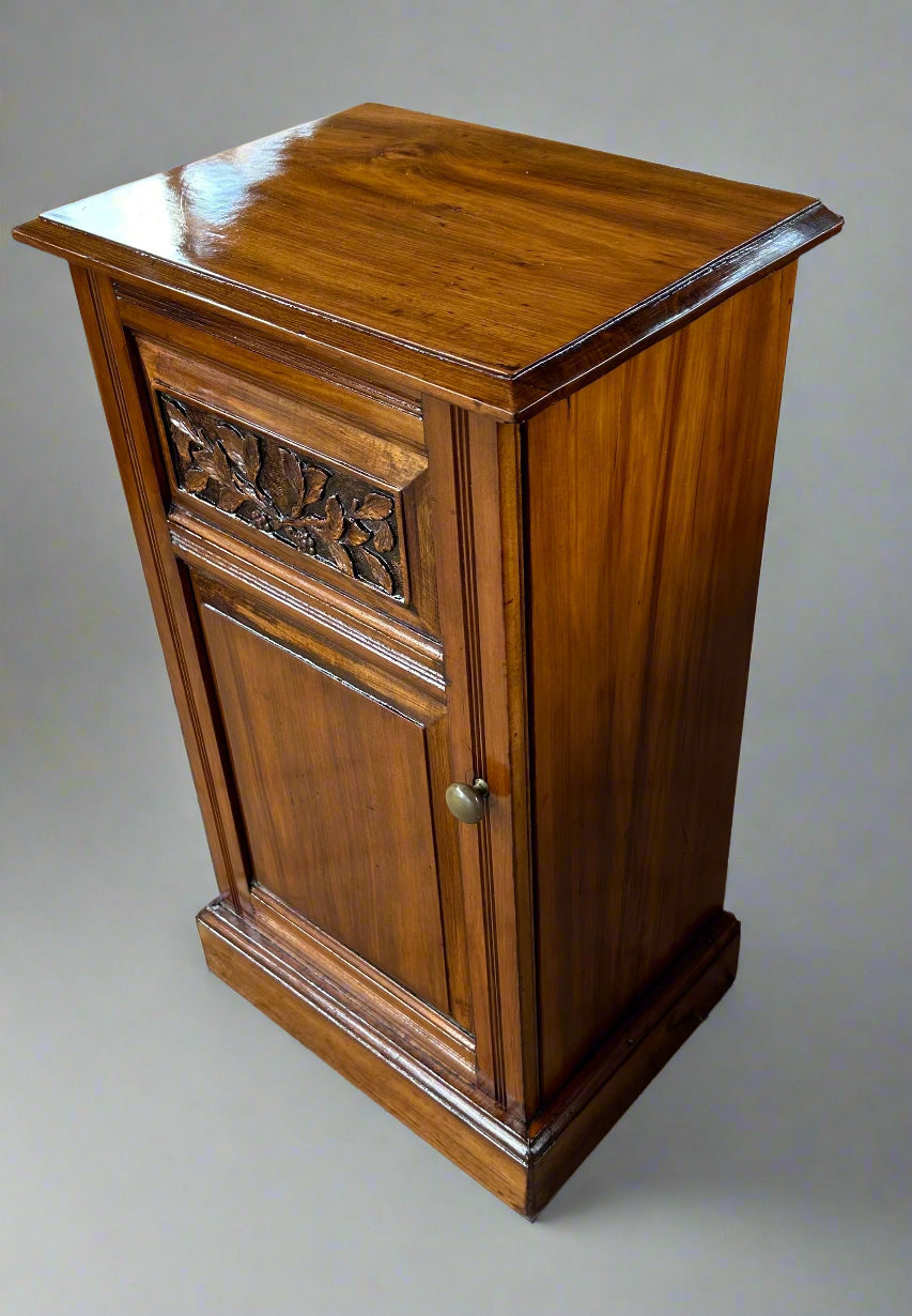 Edwardian Beechwood Pedestal