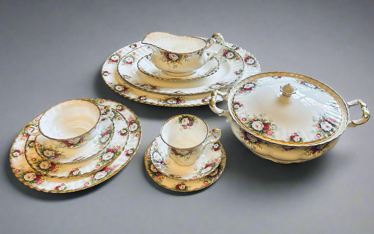 Royal Albert "Celebration" Dinner and Teaset