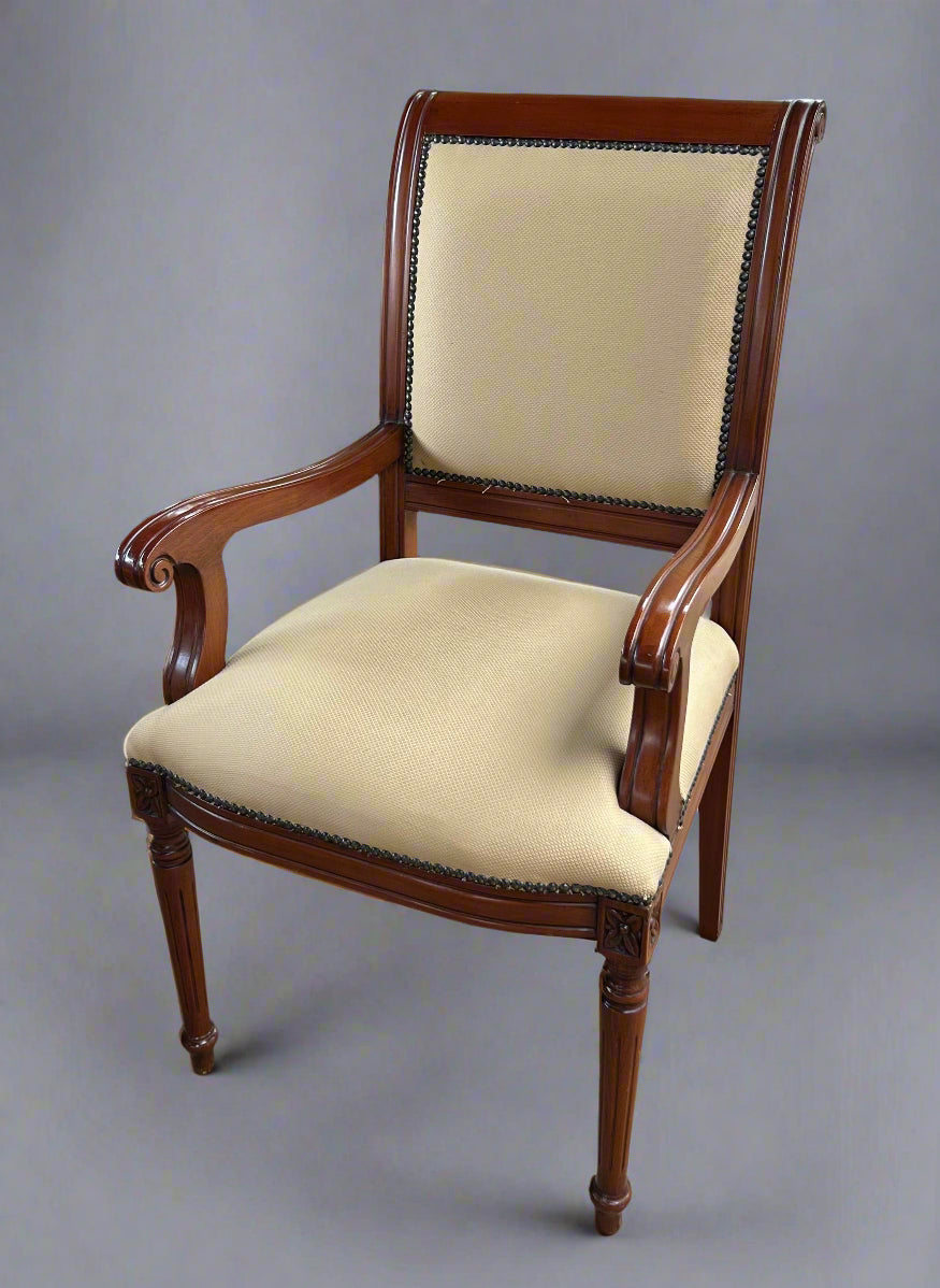 Set of 12 Mahogany Dining Chairs