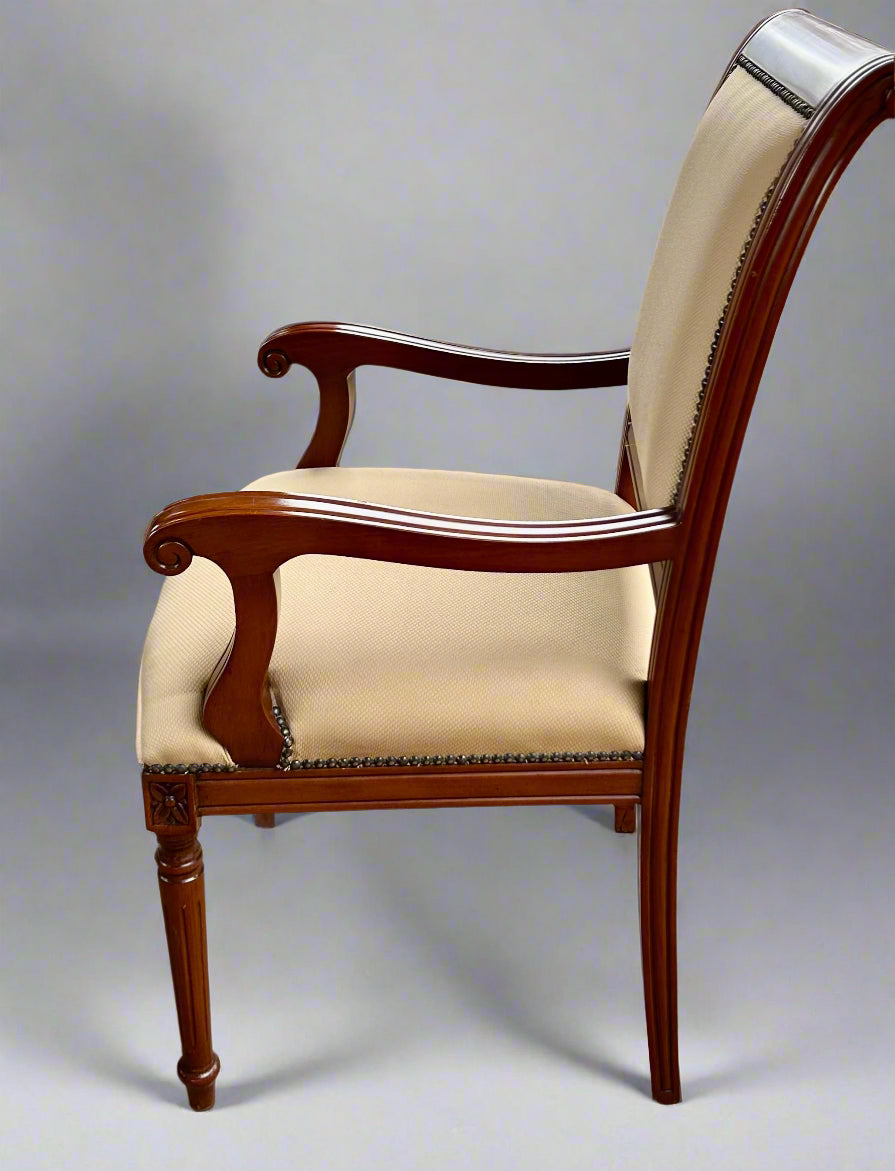 Set of 12 Mahogany Dining Chairs