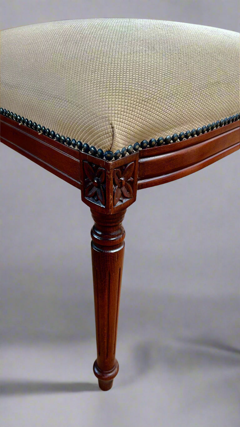 Set of 12 Mahogany Dining Chairs
