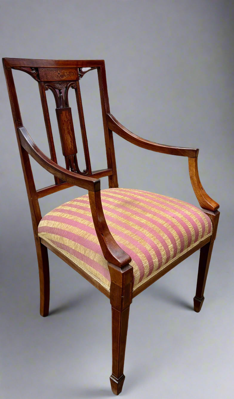 Pair of Edwardian Armchairs