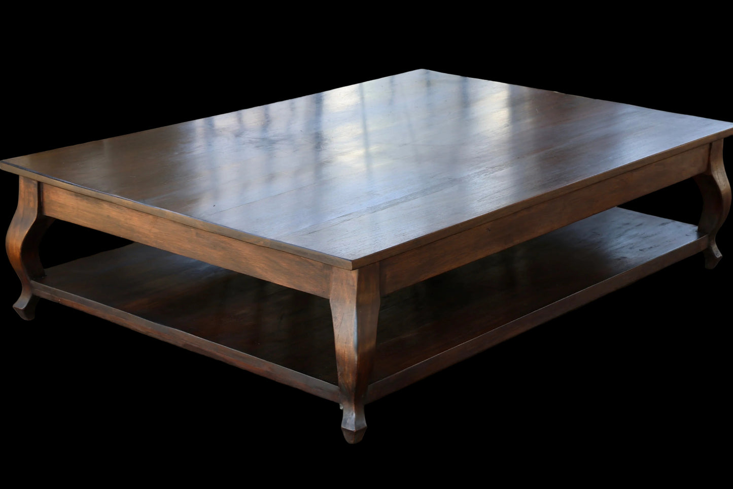 Large French style mahogany Coffee/Centre Table