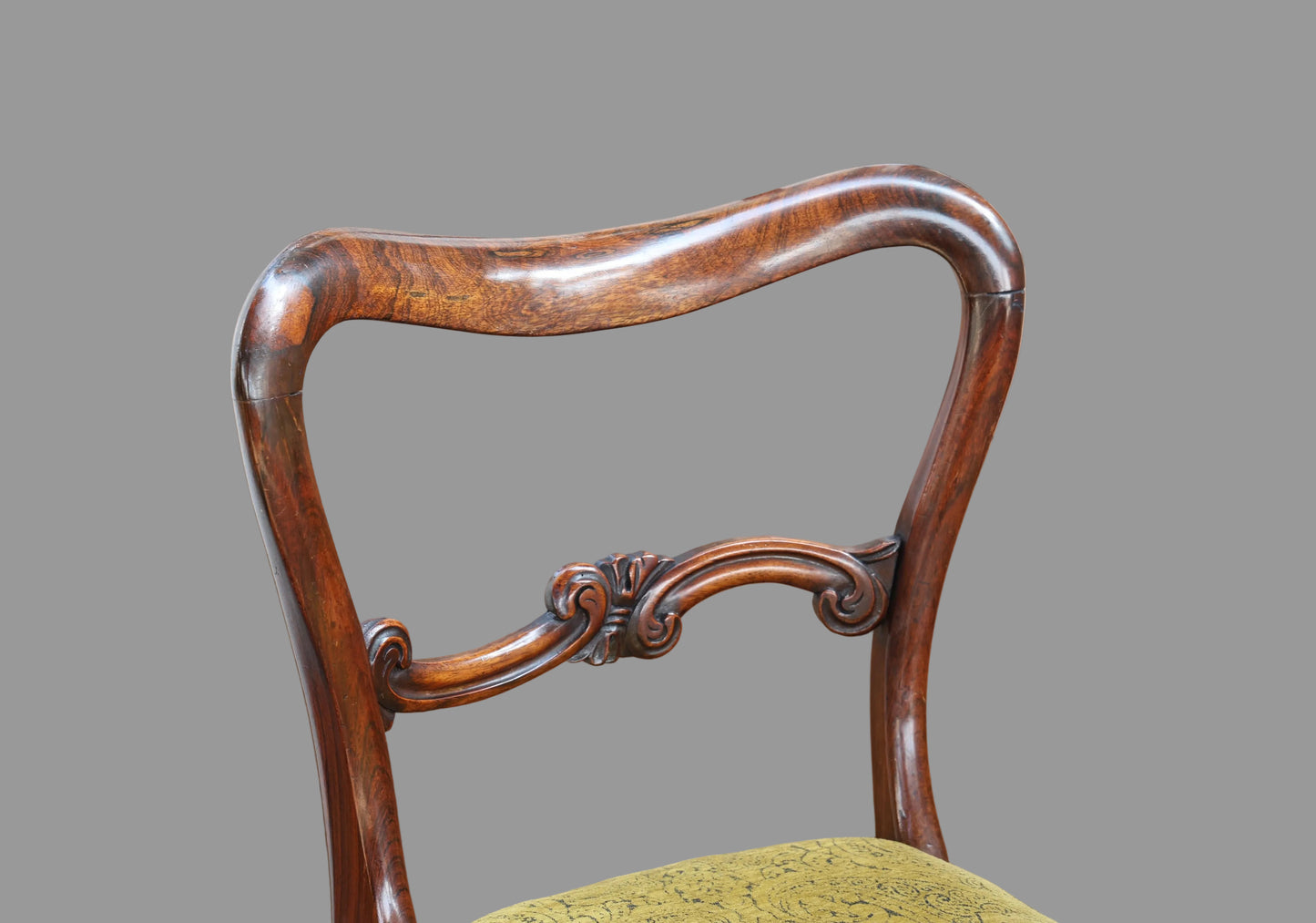 Set of five early Victorian rosewood Dining Chairs