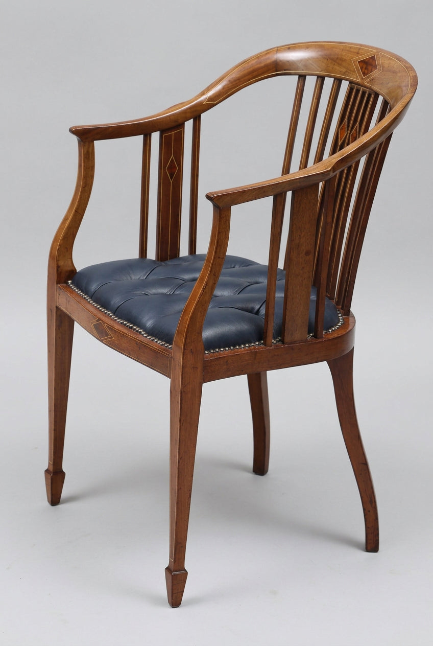 Edwardian inlaid Side Chair