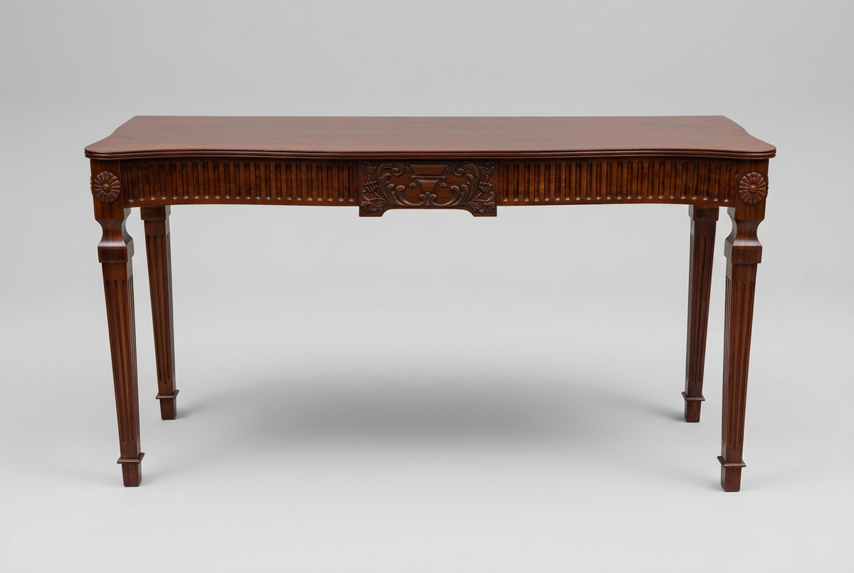 Griffiths & Griffiths mahogany Adam style Hall Table/Server