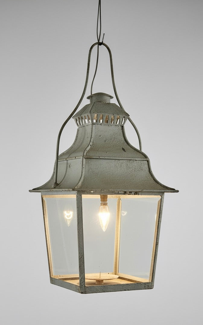 Pair of painted Metal Lanterns - R3695 each - SOLD