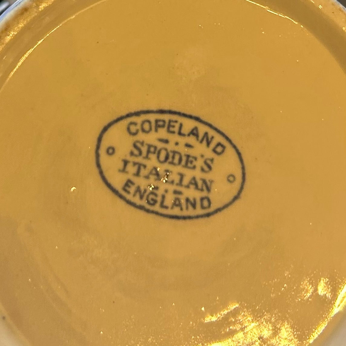 Copeland Spode Blue Italian Design 17 piece Teaset