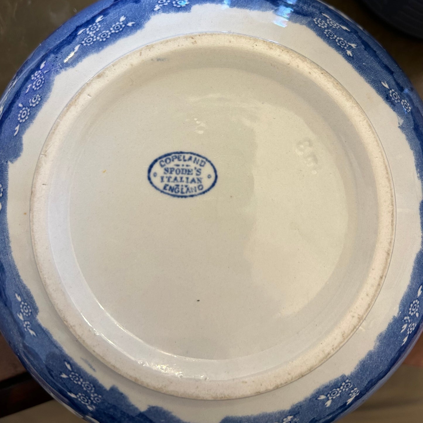 Copeland Spode Blue Italian Design Fruit/Salad Bowl - RESERVED