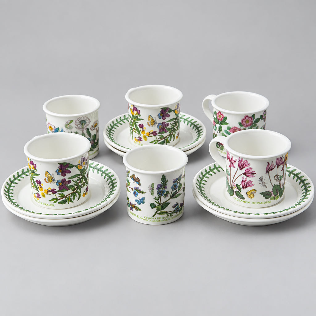 Vintage Portmeirion Botanic Garden Dinner and coffee Service