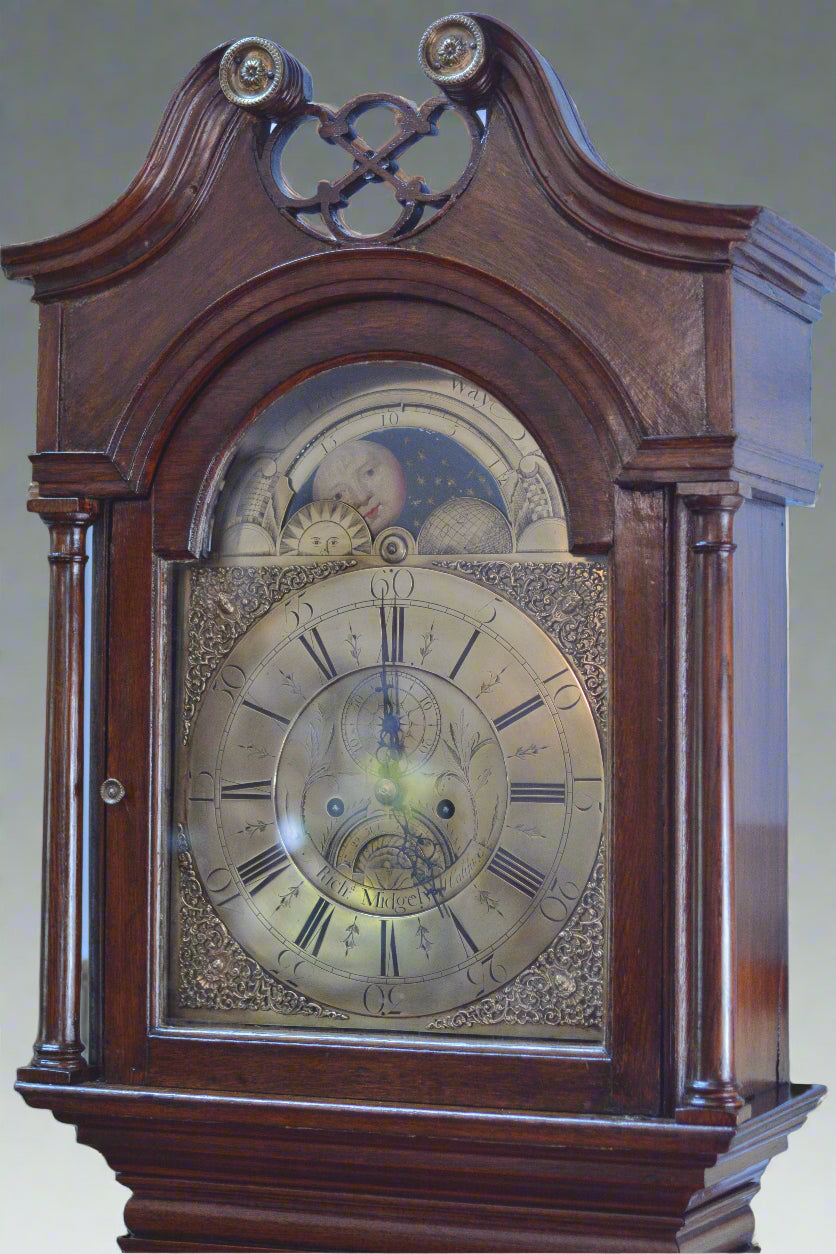Georgian mahogany Longcase Clock