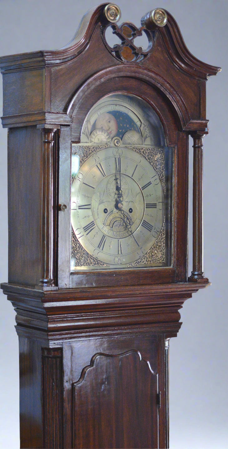 Georgian mahogany Longcase Clock
