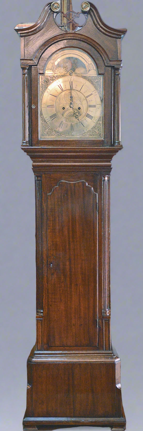 Georgian mahogany Longcase Clock