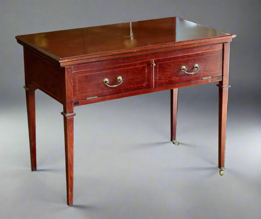 An Edwardian inlaid mahogany Card Table