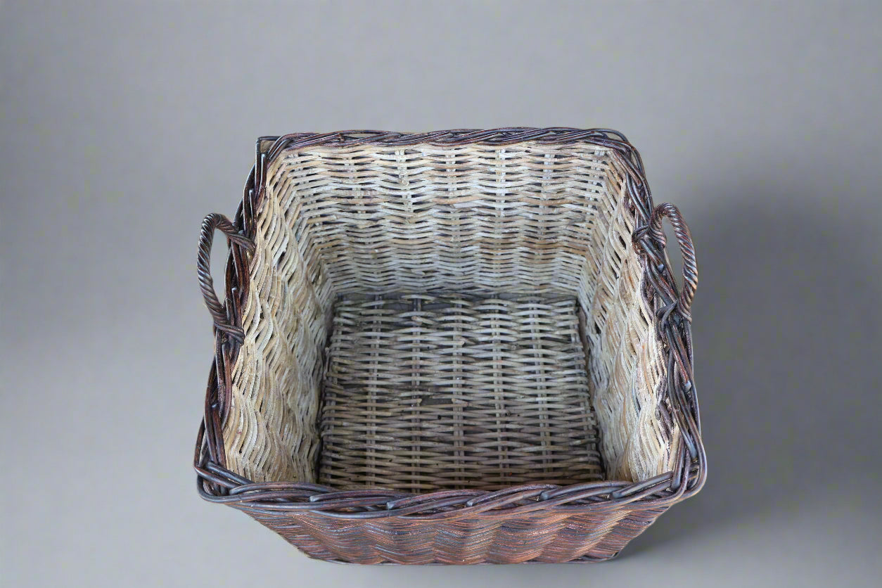Large Wicker Log Basket