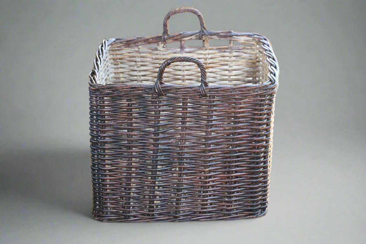 Large Wicker Log Basket