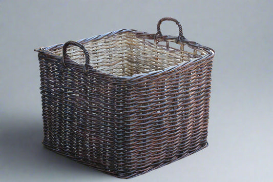 Large Wicker Log Basket
