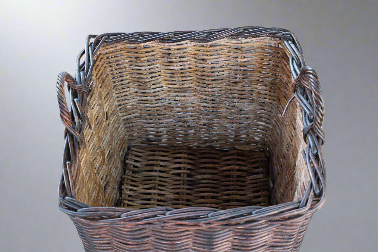 Large Wicker Log Basket
