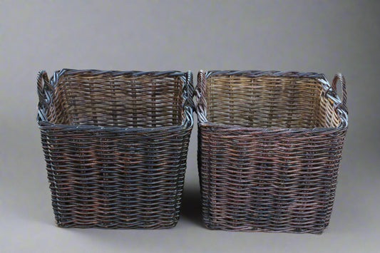 Wicker Log Basket