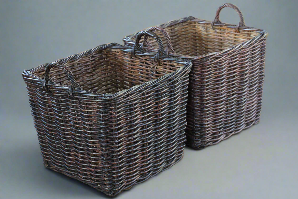 Wicker Log Basket