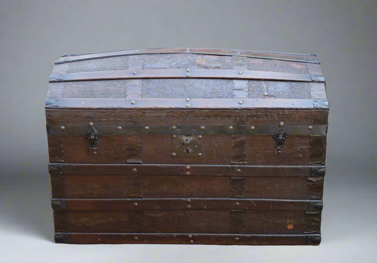 Victorian Steamer Trunk