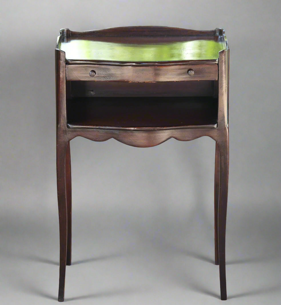 Mahogany Lamp/Side Table