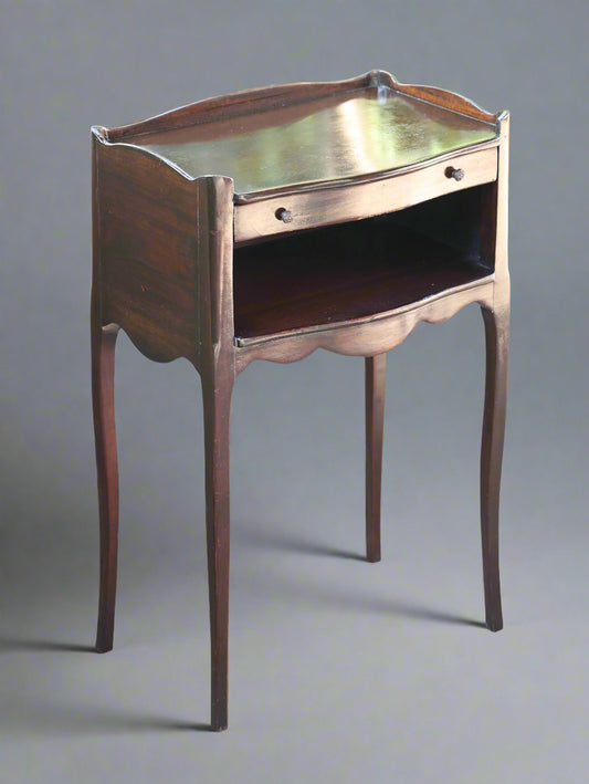 Mahogany Lamp/Side Table